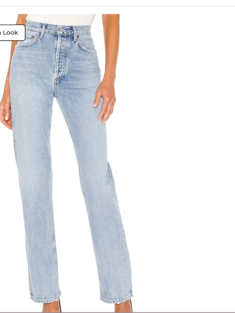 AGOLDE Lana Straight Jeans